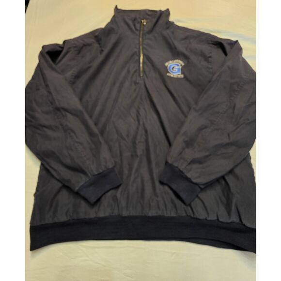 Georgetown Athletics Weatherproof 1/4 Zip Lightweight Jacket Men's Size Xl - Picture 1 of 6